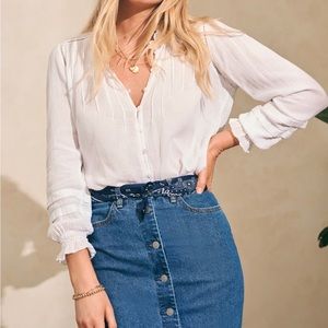 Faherty Willa Blouse
